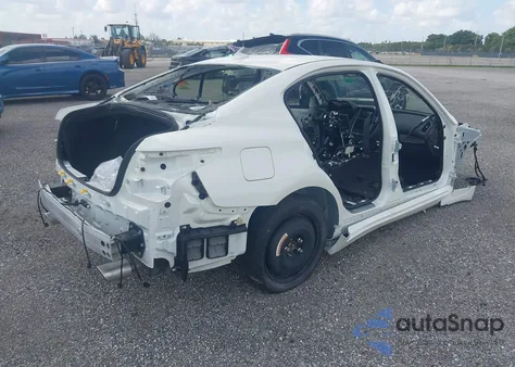 2024 Infiniti Q50 Red Sport 400 из США, поврежденный, VIN JN1FV7DP0RM660141